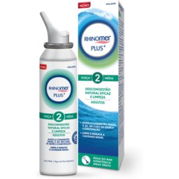 Rhinomer Spray Descongestão Natural Plus Força 2 125 ml