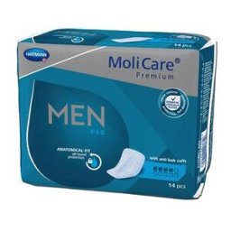 Molicare Pensos de Incontinência 4 Gotas Men Pad 14 un