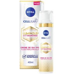 Nivea Protetor Solar Rosto Cellular Luminous FPS50 40 ml