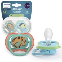 Philips Avent Pack Ultra Air Deco Boy 6-18M 2 un