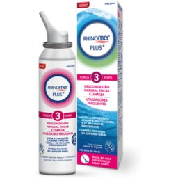 Rhinomer Spray Descongestão Natural Plus Força 3 125 ml