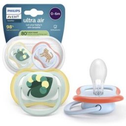 Philips Avent Pack Ultra Air Deco Boy 0-6M 2 un