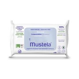 Mustela Toalhitas de Limpeza sem Perfume 60 un