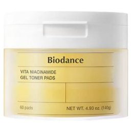 Biodance Vita Niacinamide Gel Toner Pads 60 un