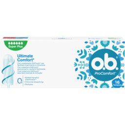 O.B. Ultimate Comfort Tampons ProComfort Super Plus 16 un