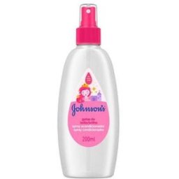 Johnson's Baby Condicionador Spray Criança Gotas de Brilho 200 ml