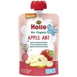 Holle Saqueta Puré Apple Ant +6 Meses Bio 90 gr
