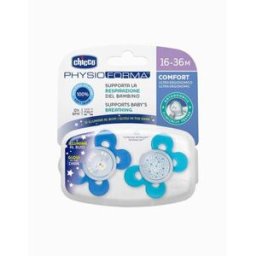 Chicco Chuchas Physio Comfort Lumi 16-36m 2 un