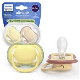 Philips Avent Pack Ultra Air Colours 0-6M 2 un