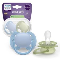 Philips Avent Pack Ultra Soft Boy 0-6M 2 un