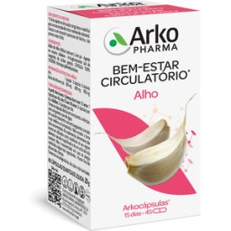 Arkocápsulas Suplemento Bem-Estar Circulatório Alho 45 cápsulas