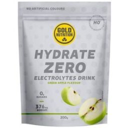 GOLDNUTRITION Hydrate Zero Electrolytes Drink Green Apple 200 gr