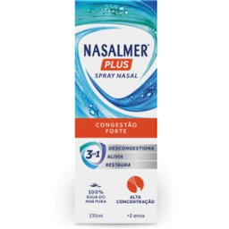 Nasalmer Spray Nasal Plus Alta Concentração 135 ml