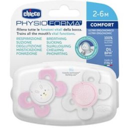 Chicco Chuchas Physio Comfort Silicone 0-6m 2 un