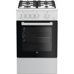 Fogão a Gás 4 Bocas + Forno 60L (Inox) - BEKO