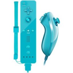 Nintendo Pack Comando Wii Remote c/ Wii Motion Plus e Nunchuck (Azul)
