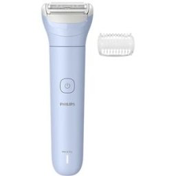 Depiladora Lady Shaver Series 6000 BRL127/00 Húmido/Seco s/ Fios (Azul) - PHILIPS