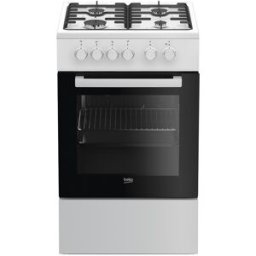 Fogão a Gás 4 Zonas c/ Forno 60L (Branco) - BEKO