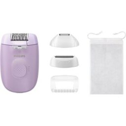 Depiladora Epilator Series 4000 BRE257/00 c/ Cabo (Roxo) - PHILIPS