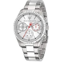 Relógio Analógico R8853100017 43MM (Prateado) - MASERATI