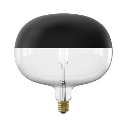 Lâmpada LED dimerizável com cúpula FILAMENT E27/6W/230V 1800K preta CRI 90
