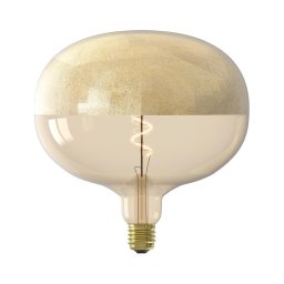 Lâmpada LED dimerizável com globo FILAMENT E27/6W/230V 1800K dourada CRI 90