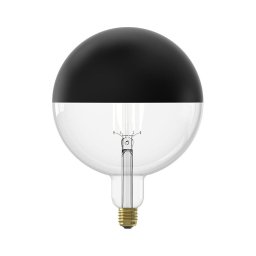 Lâmpada LED dimável com cúpula FILAMENT G200 E27/4W/230V 1800K preta CRI 90