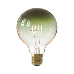 Lâmpada LED regulável FILAMENTO G125 E27/4W/230V 1800K verde