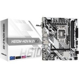 ASRock H610M-HDV/M.2+ D5 Motherboard Micro-ATX Intel H610 LGA 1700 DDR5