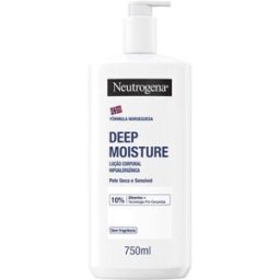Neutrogena Deep Moisture Loção Corporal Hipoalergénica 750 ml