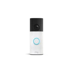 Campainha Inteligente Amazon Ring Battery Video Doorbell 2026 2K WiFi Branco (2ª Geração)