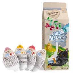 40x20ml Feringa Little Mouse Snack de leite pack económico