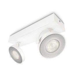 Philips 53172/31/16- Iluminação LED com regulação MYLIVING CLOCKWORK 2xLED/4,5W/230V