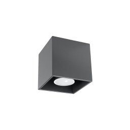 Sollux SL.0567 - Foco QUAD 1 1xGU10/10W/230V antracite