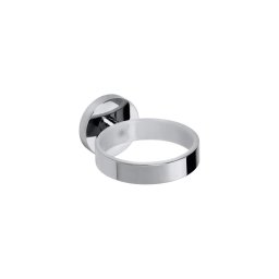 Suporte para secador de cabelo OMEGA 8x5,5 cm prateado