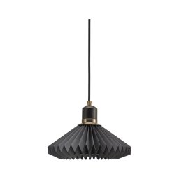 Halo Design 744084 - Candeeiro suspenso em cabo PARIS 1xG9/28W/230V diâmetro 24 cm preto/latão/carvalho