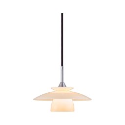 Halo Design 733644 - Pendente com cabo SCANDINAVIA 1xG9/28W/230V Ø 20 cm branco