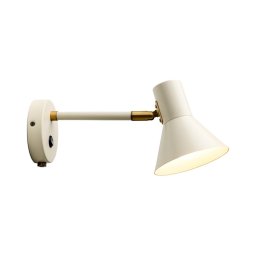 Halo Design 747443 - Aplique de parede STYLE 1xE14/25W/230V creme/latão