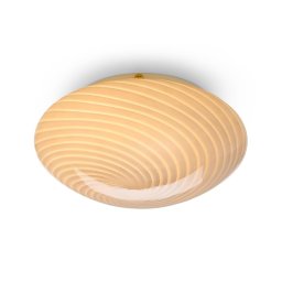 Halo Design 748686 - Candeeiro de tecto CANDY 1xE27/40W/230V diâmetro 30 cm cinzento