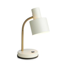 Halo Design 746910 - Candeeiro de mesa VOGUE 1xE27/40W/230V creme/latão