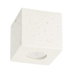 Sollux SL.1846 - Foco QUAD 1xGU10/10W/230V betão/creme