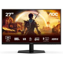 AOC Q27G42XNE Monitor 27" Fast VA QHD 180Hz HDR10 com Altifalantes e Adaptive Sync