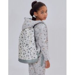 ZIPPY Mochila Escolar para Menina 'Flowers', Bege ONE SIZE FITS ALL