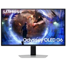Monitor Gaming Samsung G6 Odyssey OLED S27DG602SU 27"/ QHD/ 0.03ms/ 360Hz/ Regulable en Altura/ Plata