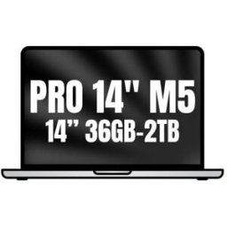 Apple Macbook Pro 14"/ M5 Max 36-Core CPU/ 36GB/ 2TB SSD/ 32-Core GPU/ Plata