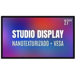 Apple Studio Display 27"/ Cristal Nano texturizado/ Soporte con inclinación ajustable
