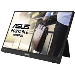 Monitor Portátil Asus ZenScreen MB16ACV 15.6"/ Full HD/ Negro