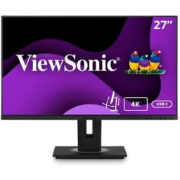 MONITOR VIEWSONIC 27" UHD IPS HDMI DP-INOUT USB-C RJ45 USB MULTI ERGO PIVOT