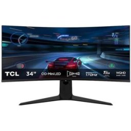 TCL - Monitor MiniLED Curvo 34" WQHD 34R83Q