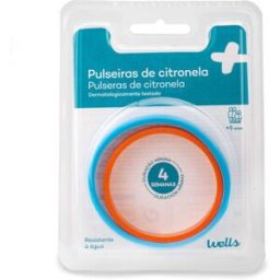 Wells Pulseiras de Citronela +5A 2 un